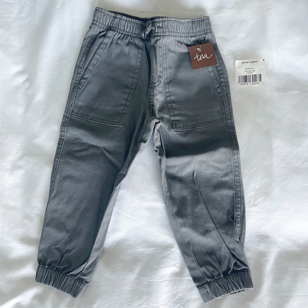 🛍️ 🩶 Boy’s Tea Collection Woven Joggers 🩶
